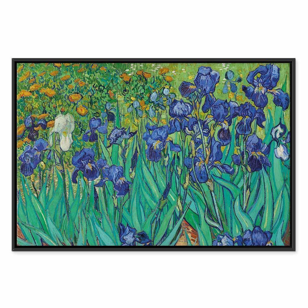 Leinwandbild - Vincent Van Gogh – Iryses