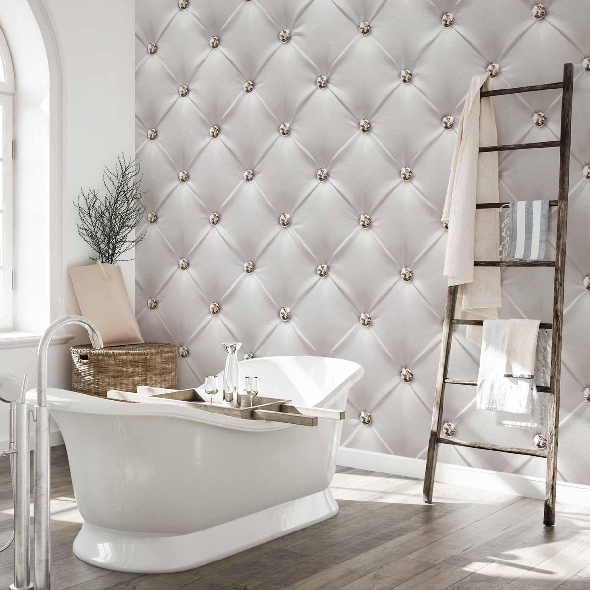 Fototapete - White Elegance