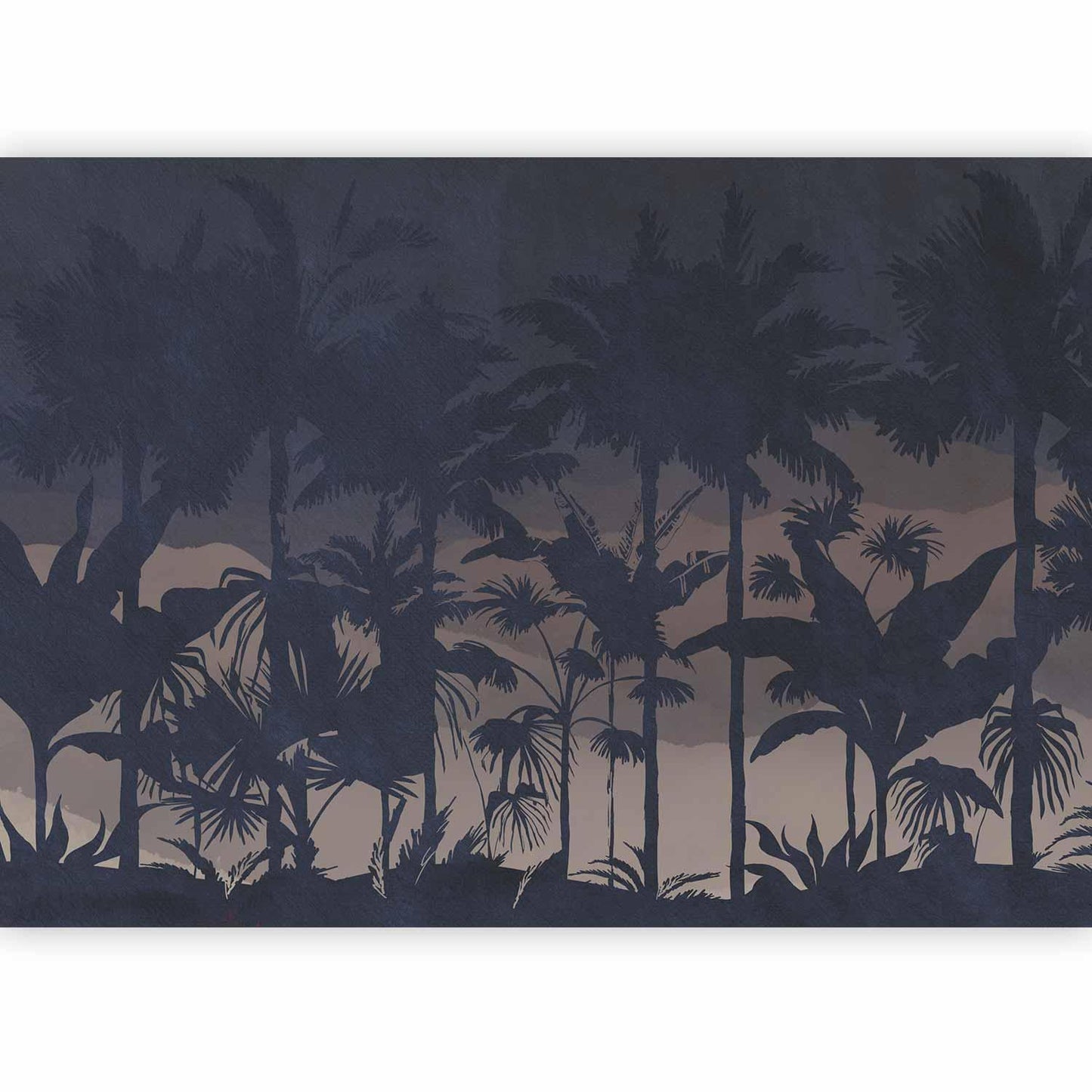 Fototapete - Jungle at Night Artgeist