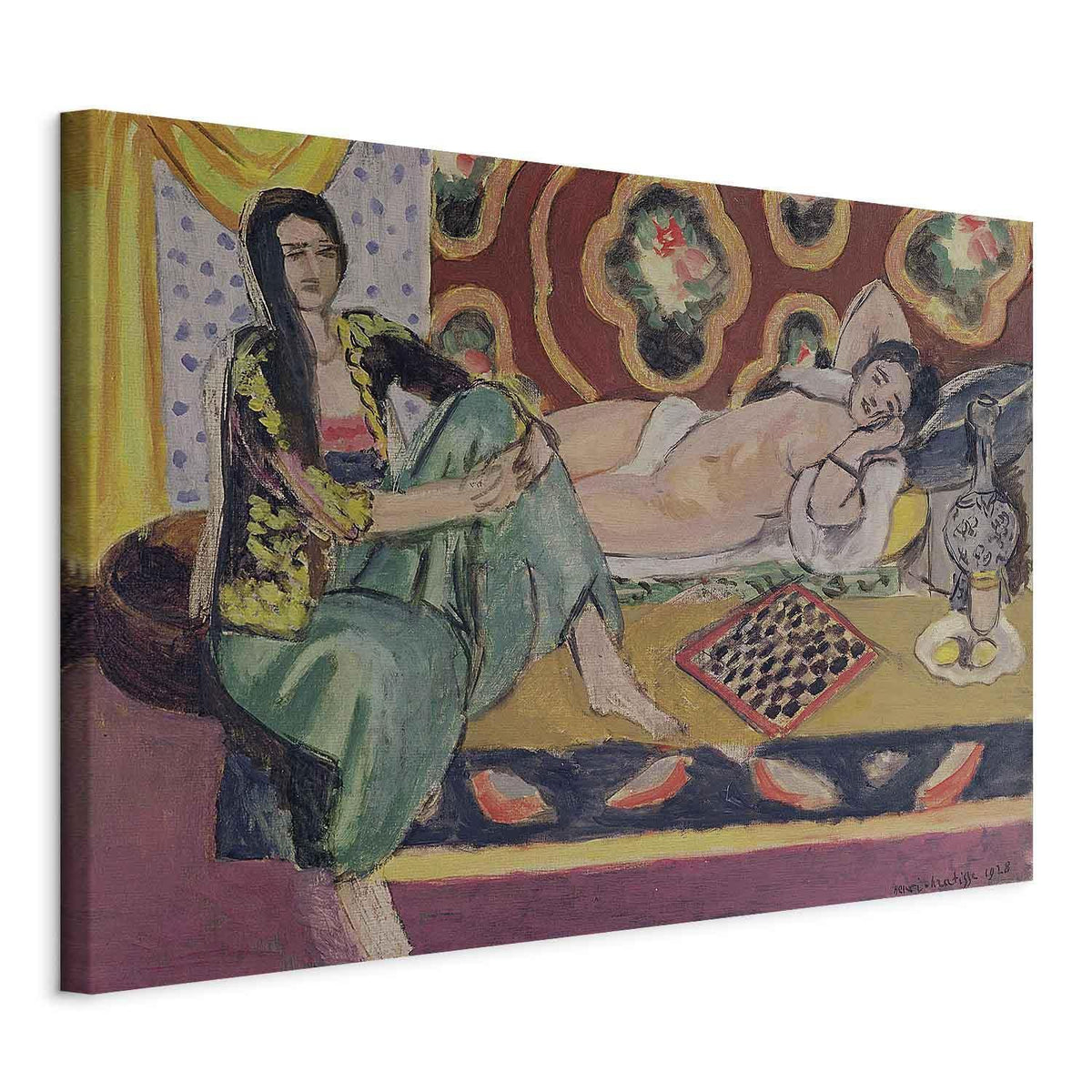 Leinwandbild - Henri Matisse – The Odalisques
