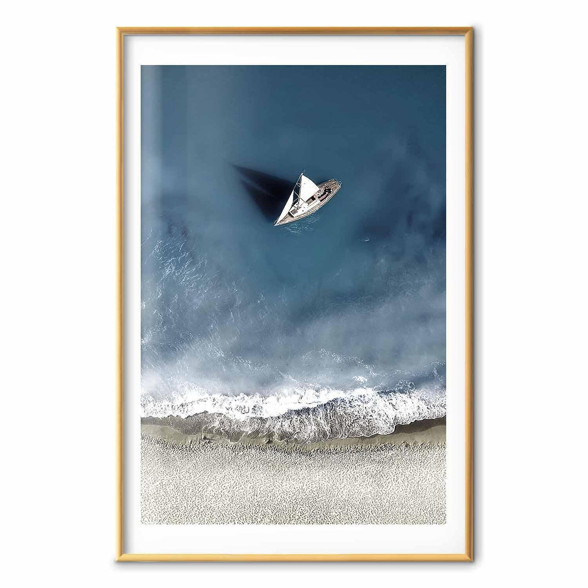 Poster - Yacht on the Sea