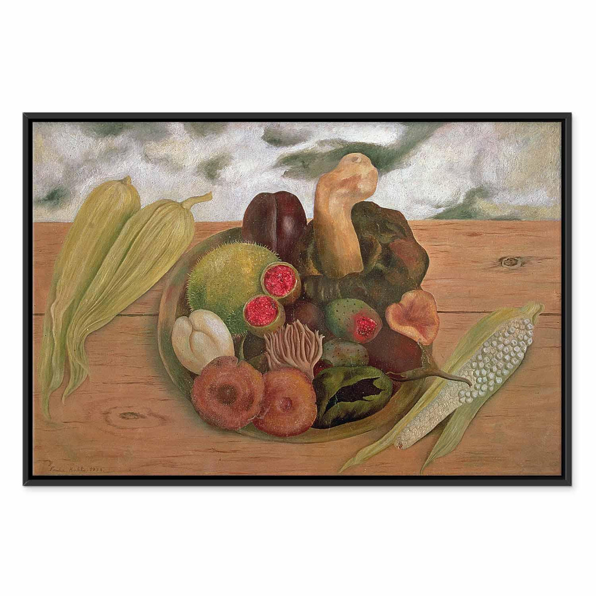 Leinwandbild - Frida Kahlo – The Fruits of the Earth