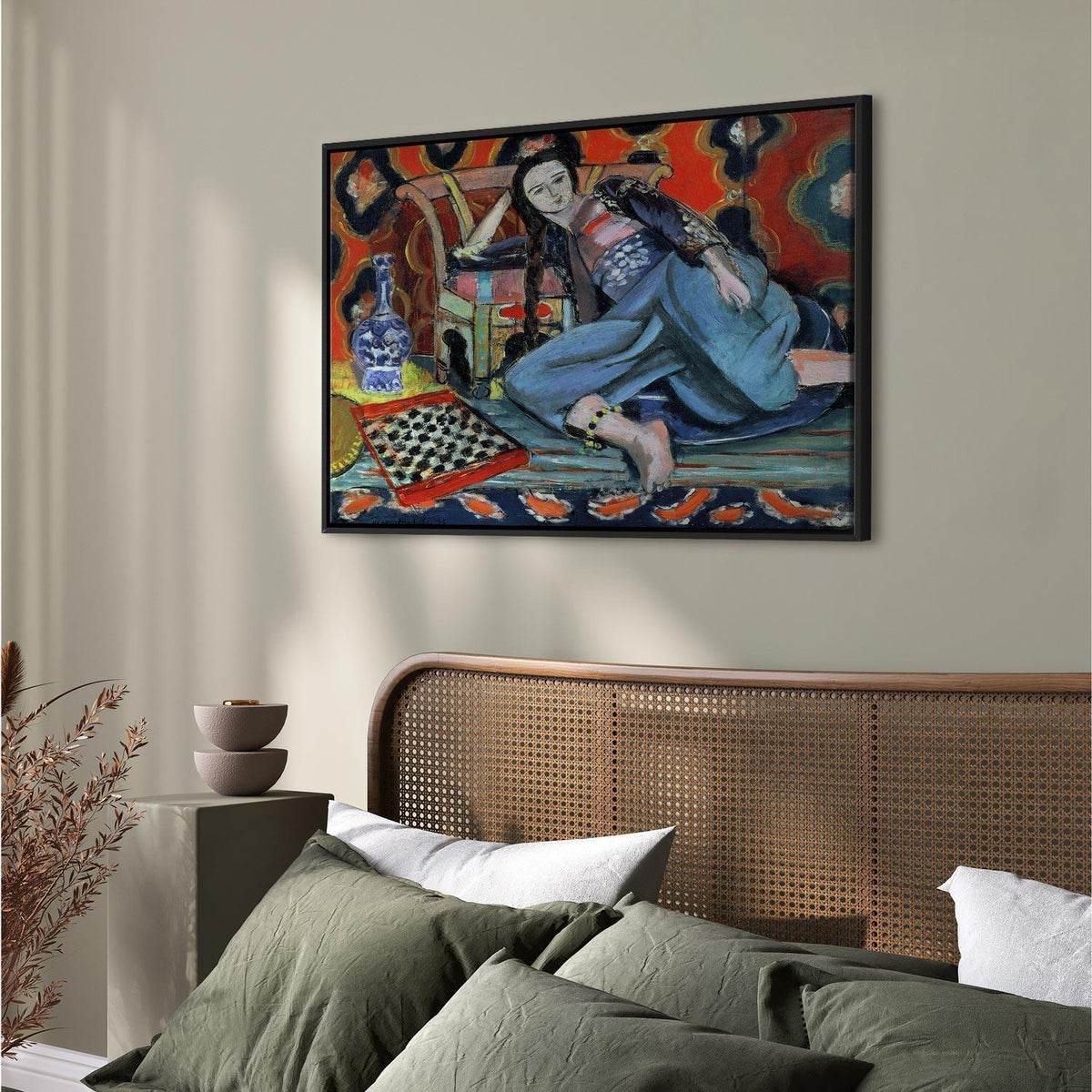 Leinwandbild - Henri Matisse – Odalisque with Turkish Chair