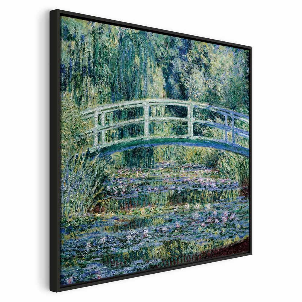 Leinwandbild - Claude Monet – Footbridge in Giverny