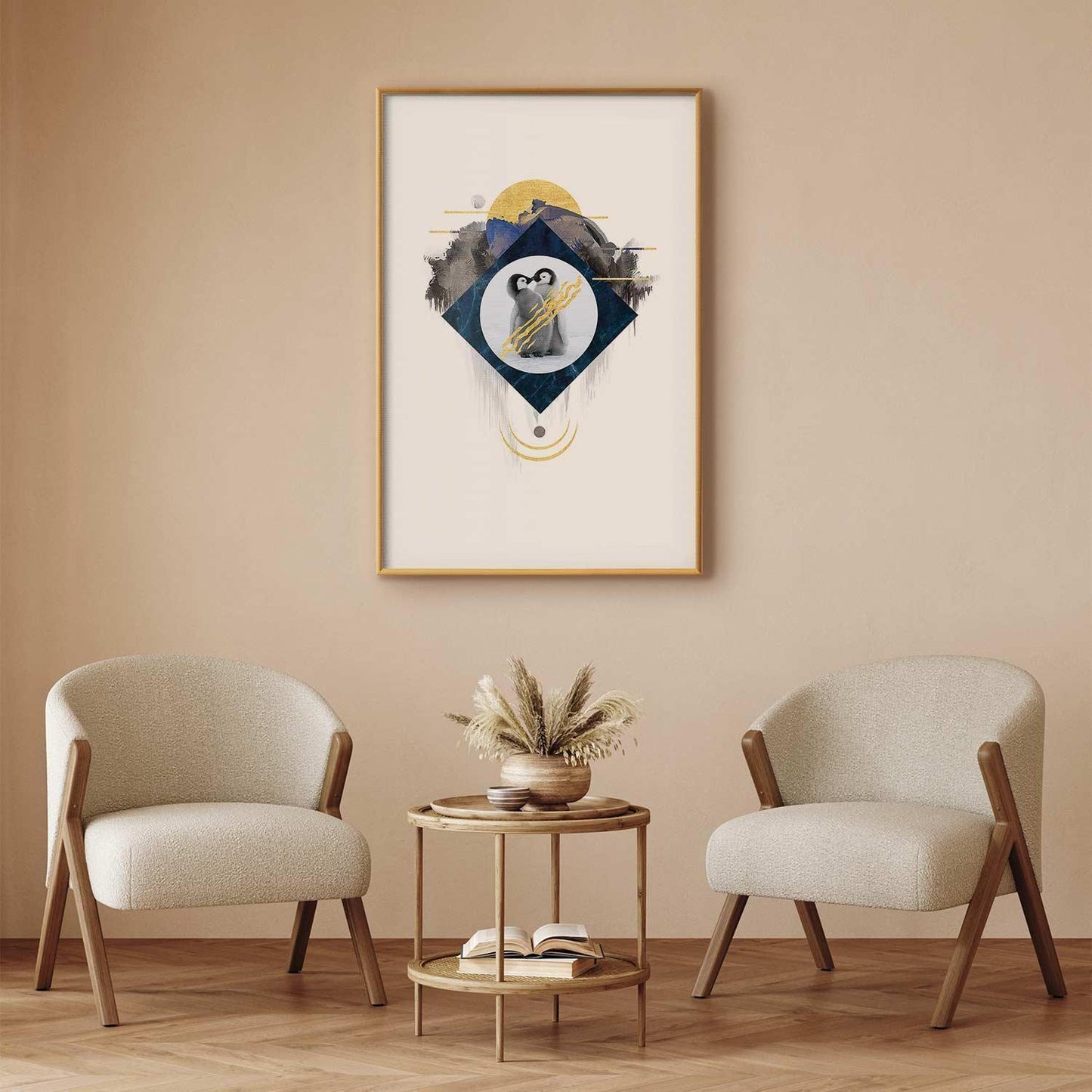 Poster - Pair of Penguins Artgeist