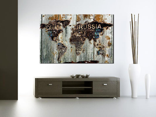 Korkbild - Wooden Border