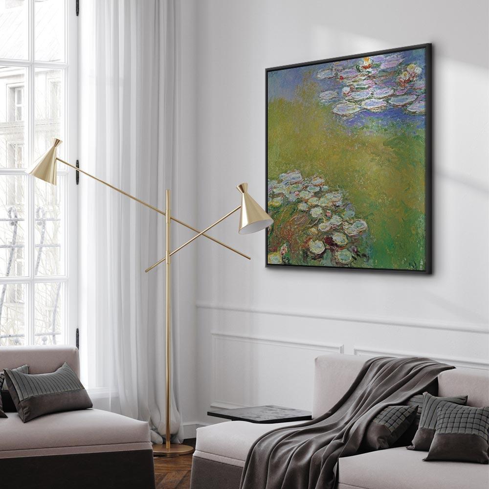 Leinwandbild - Claude Monet – Water Lilies