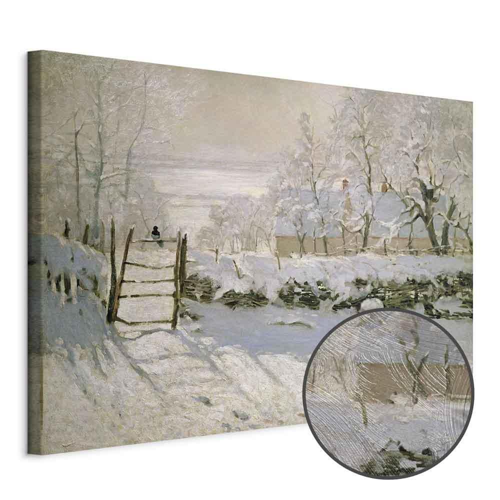 Leinwandbild - Claude Monet – The Magpie