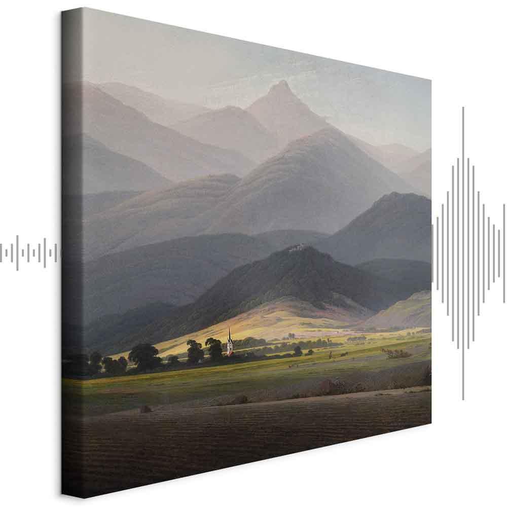 Leinwandbild - Caspar David Friedrich – The Great Mountains