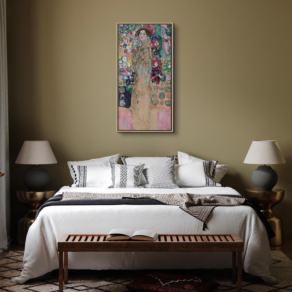 Leinwandbild - Gustav Klimt – Posthumous Portrait of Ria Munk III