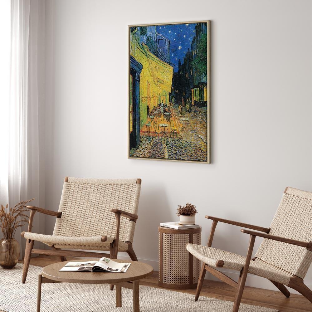Leinwandbild - Vincent van Gogh – Café Terrace at Night