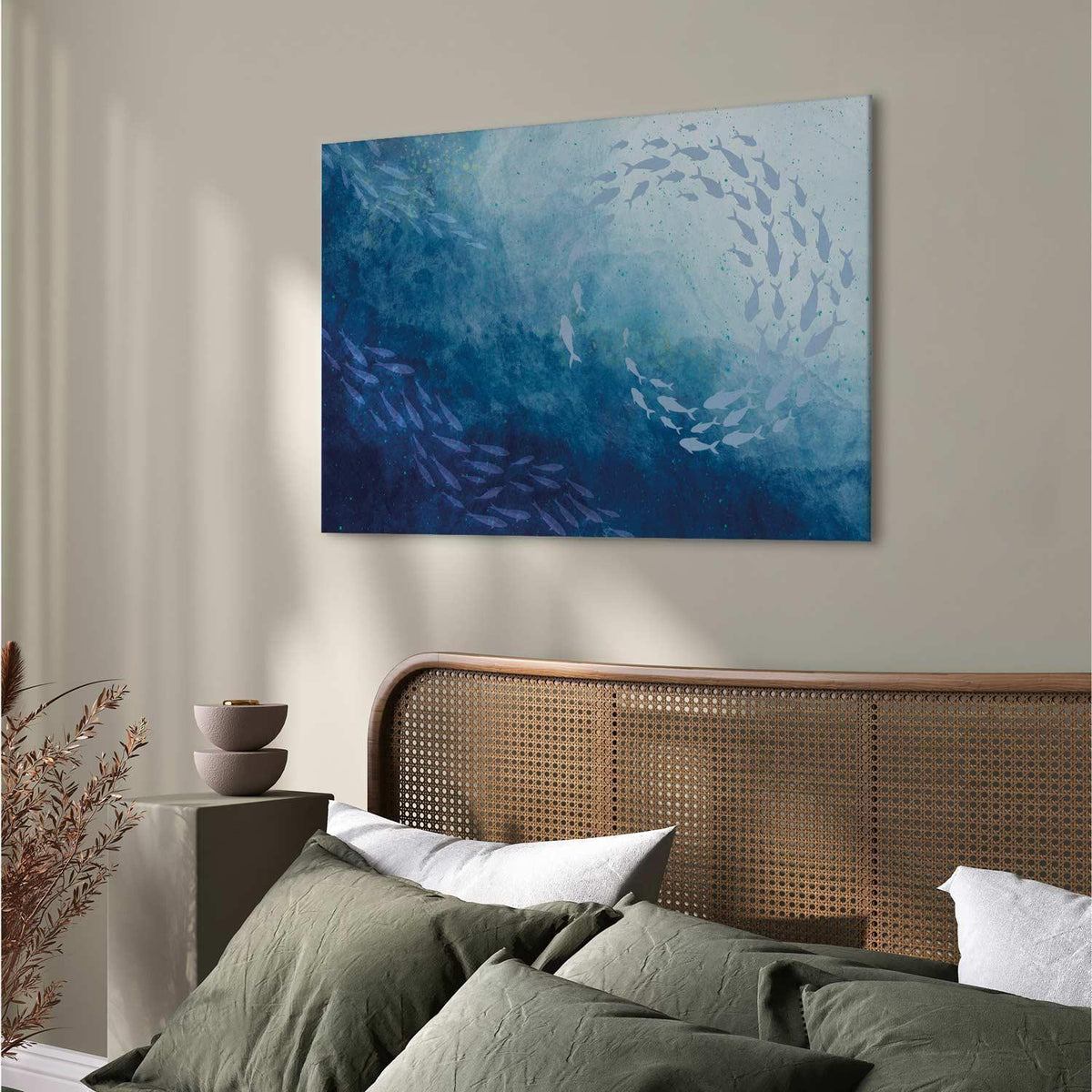 Leinwandbild - Sea depths