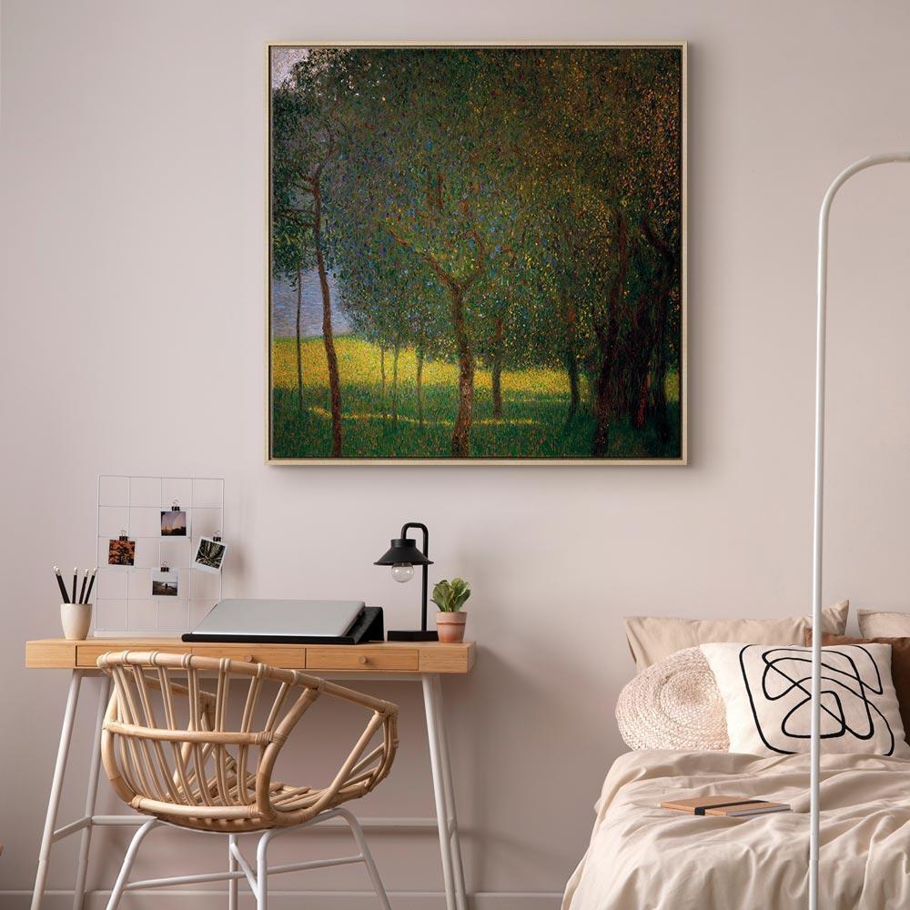 Leinwandbild - Gustav Klimt – Fruit trees on Attersee