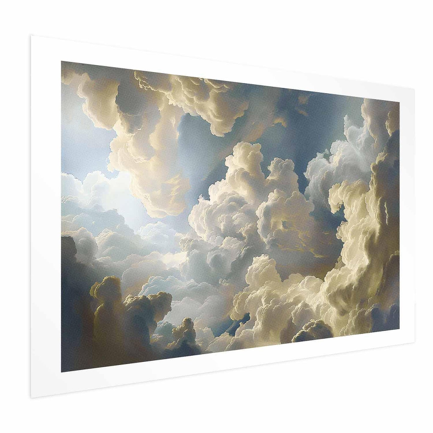 Poster - Sun and Shadows: A Theatrical Show of Nature High Above the Ground Artgeist