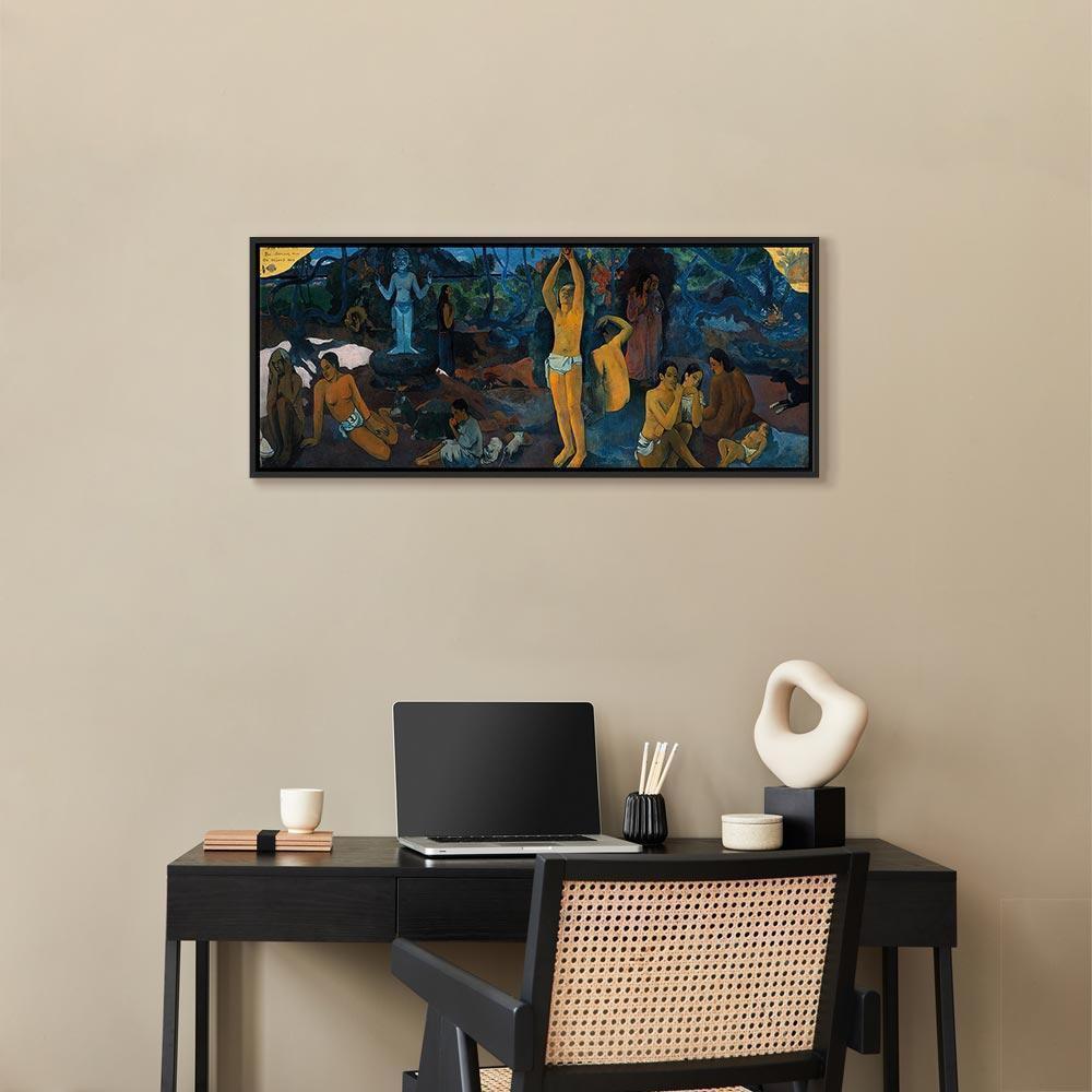 Leinwandbild - Paul Gauguin – Where Do We Come From? What Are We? Where Are We Going?