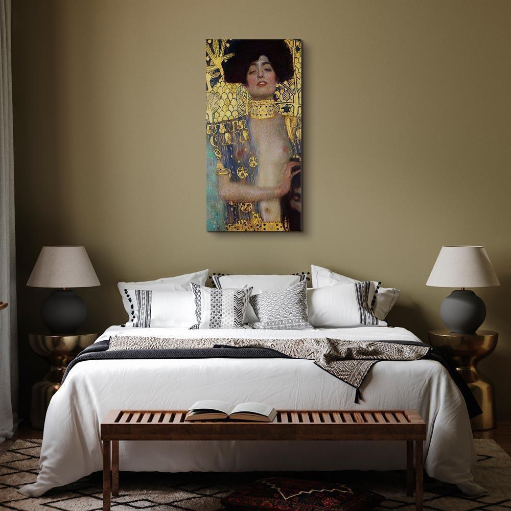 Leinwandbild - Gustav Klimt – Judith and the Head of Holofernes