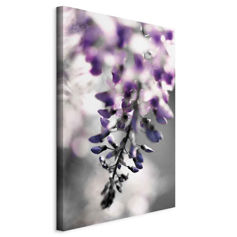 Leinwandbild - Violet Ringtones (1 Part) Vertical