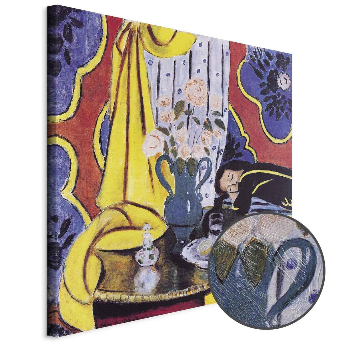 Leinwandbild - Henri Matisse – Harmony in Yellow