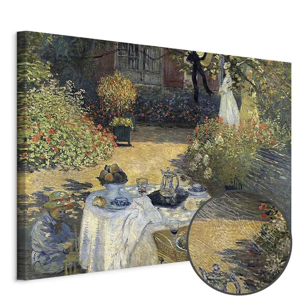 Leinwandbild - Claude Monet – The Luncheon (Argenteuil)