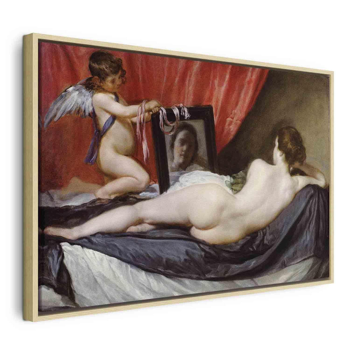Leinwandbild - Diego Velázquez – The Rokeby Venus