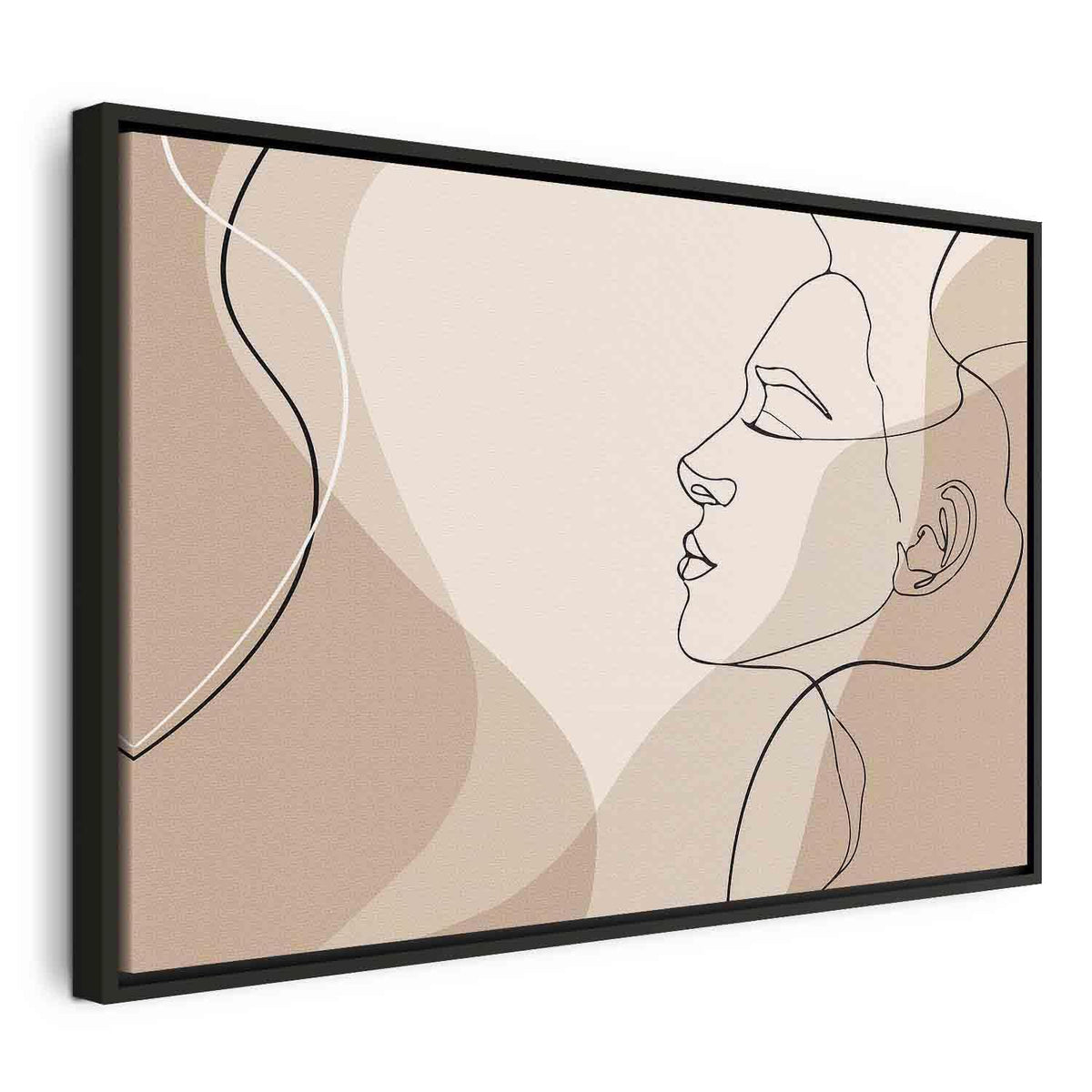 Leinwandbild - Feminine line