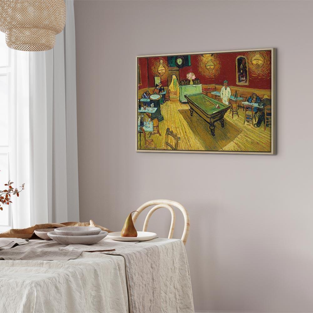 Leinwandbild - Vincent van Gogh – The Night Café