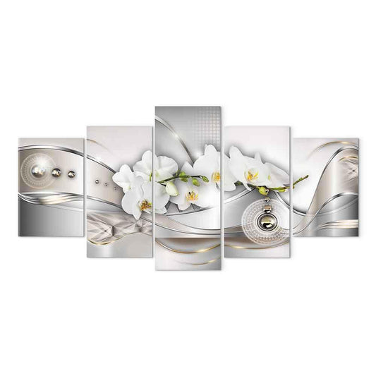 Leinwandbild - Pearl Dance of Orchids