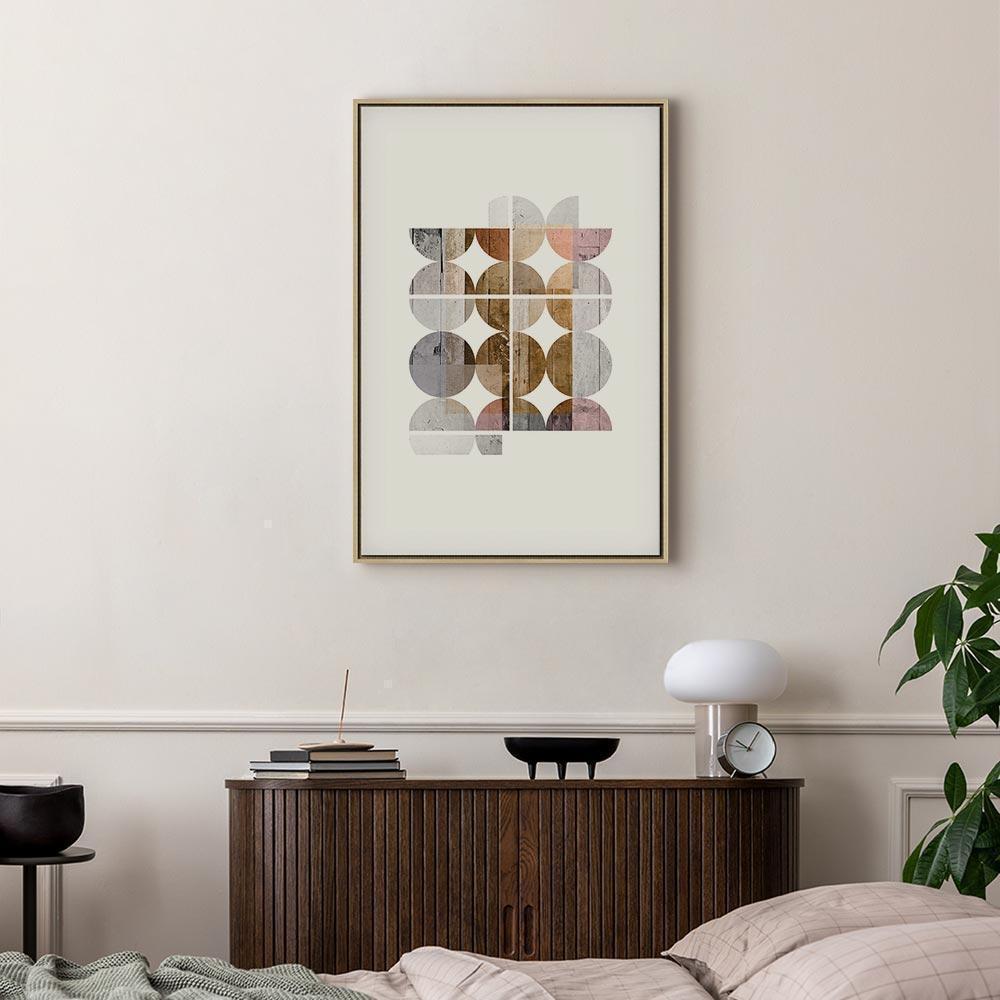 Leinwandbild - Harmonious Shape (1 Part) Vertical