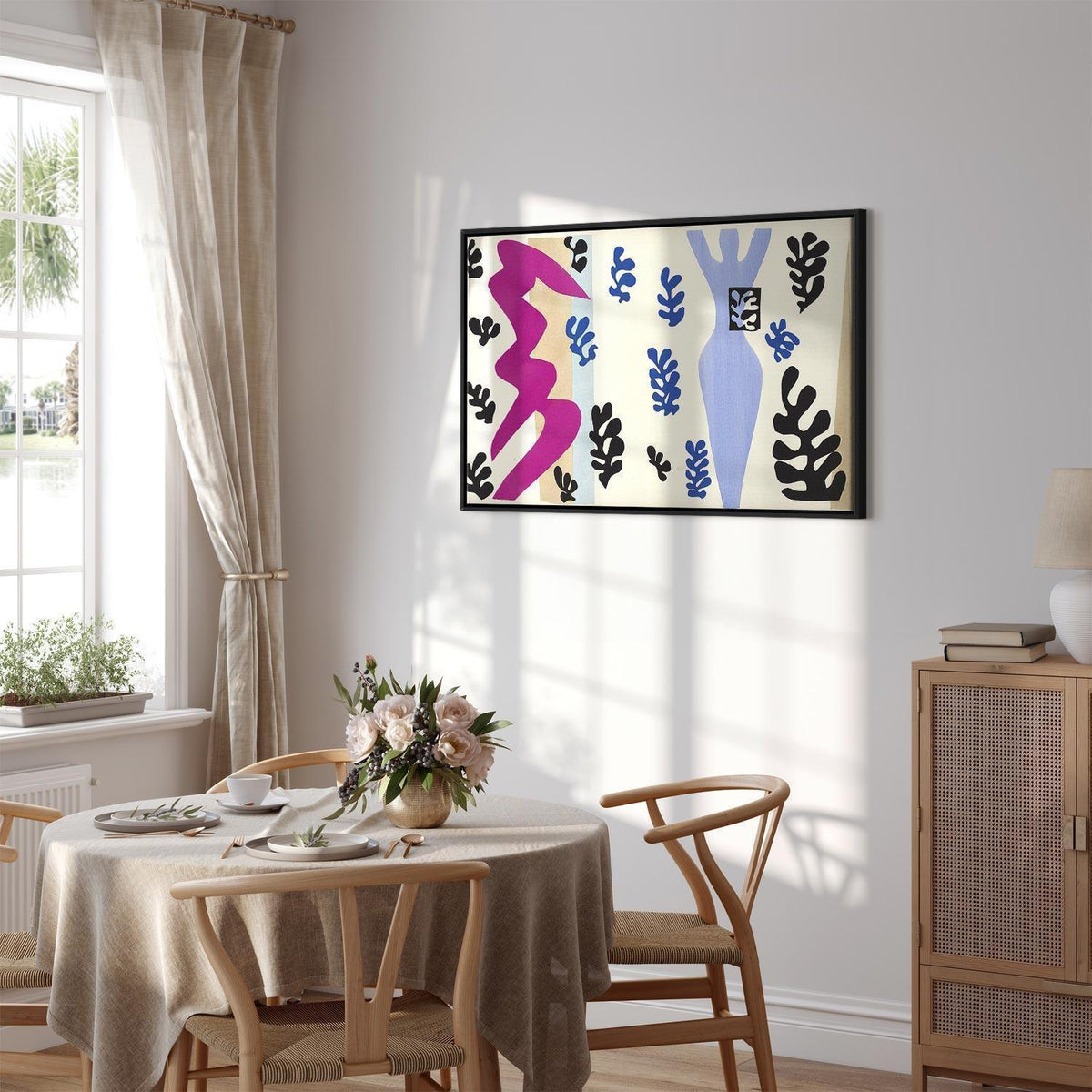 Leinwandbild - Henri Matisse – The Knife Thrower (from Jazz)
