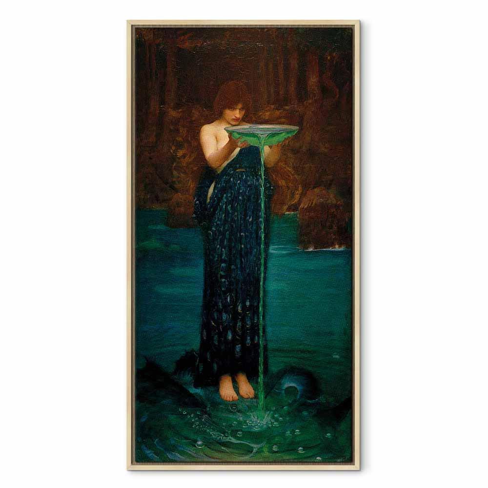 Leinwandbild - John William Waterhouse – Circe Invidiosa