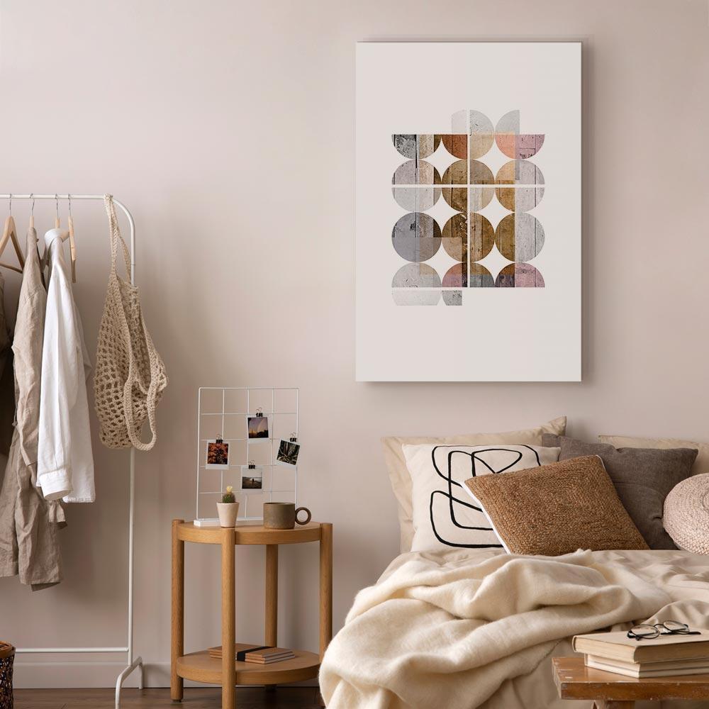 Leinwandbild - Harmonious Shape (1 Part) Vertical