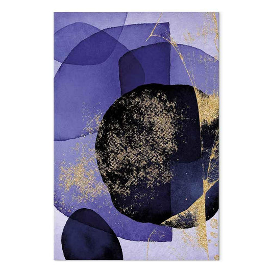 Leinwandbild - Purple Kaleidoscope (1 Part) Vertical