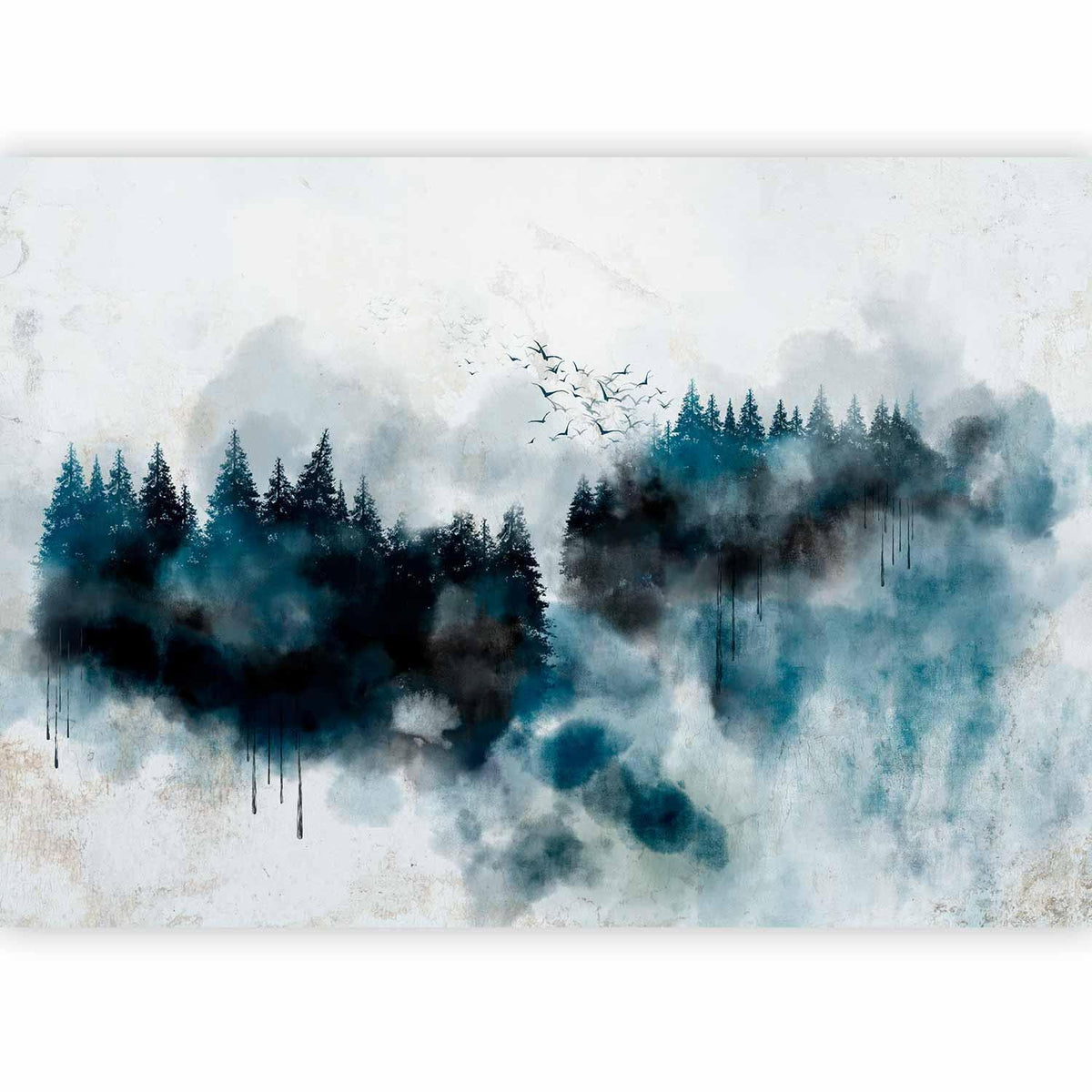 Fototapete - Painted Mountains