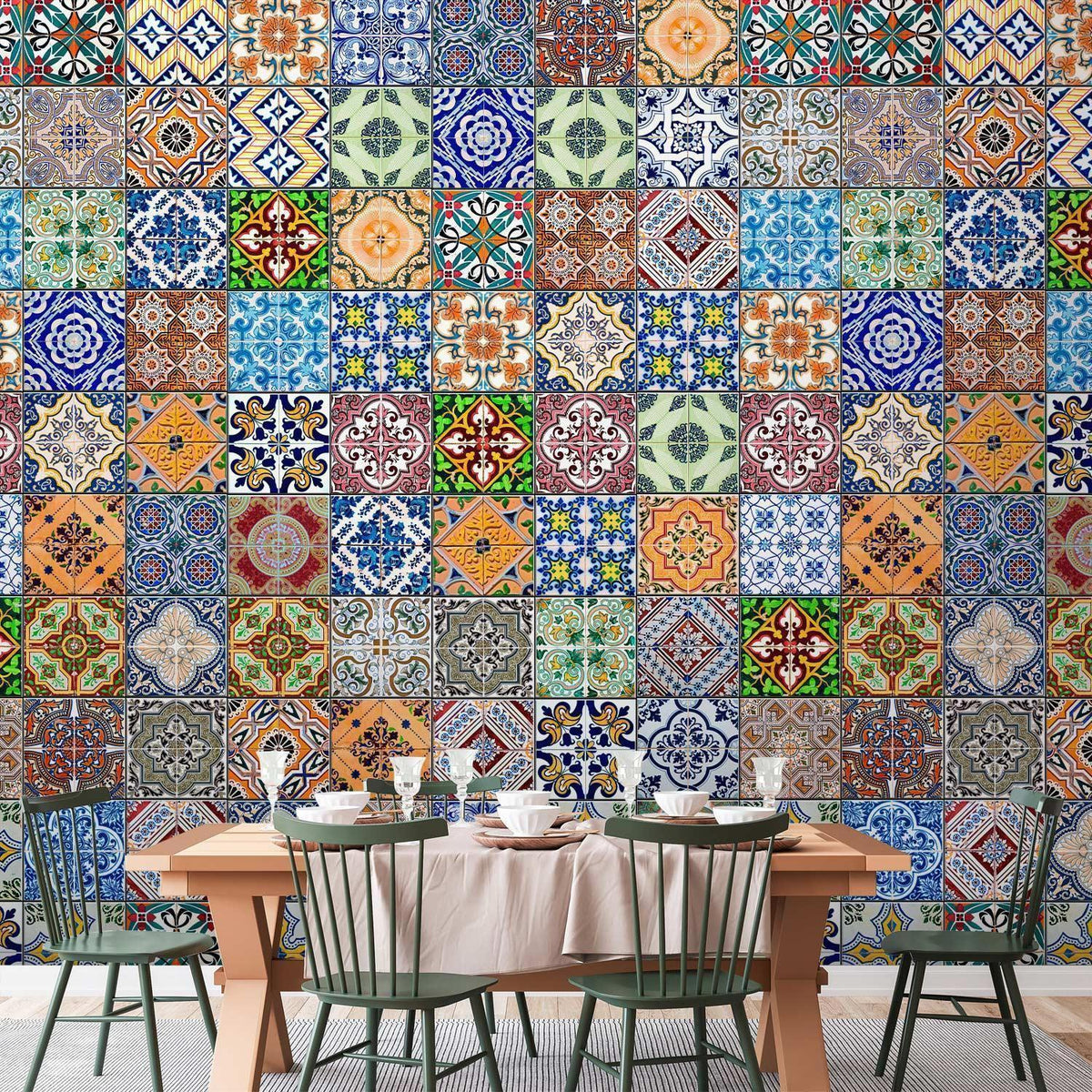 Tapete - Colorful Mosaic