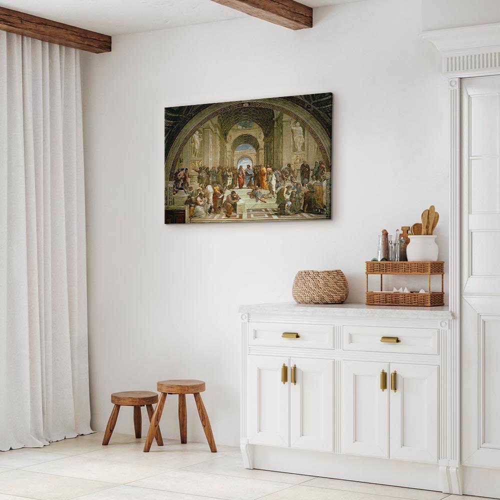 Leinwandbild - Raphael – The School of Athens