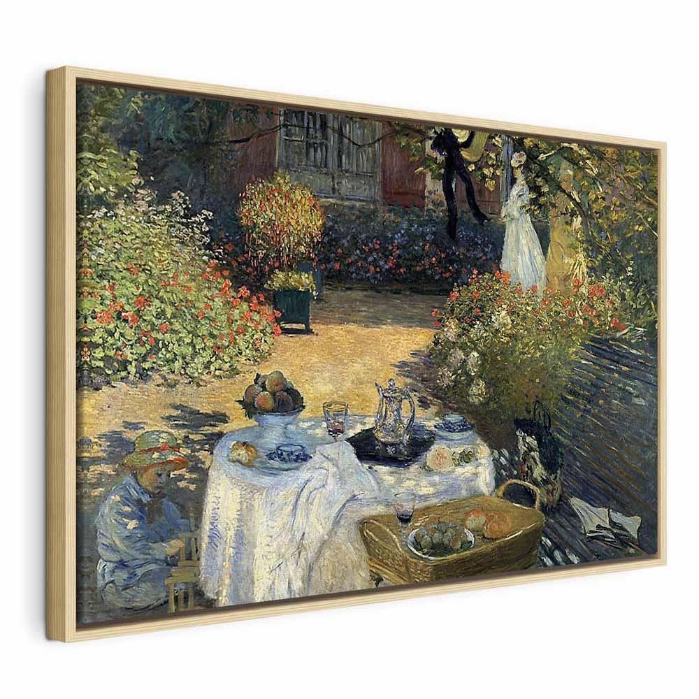 Leinwandbild - Claude Monet – The Luncheon (Argenteuil)