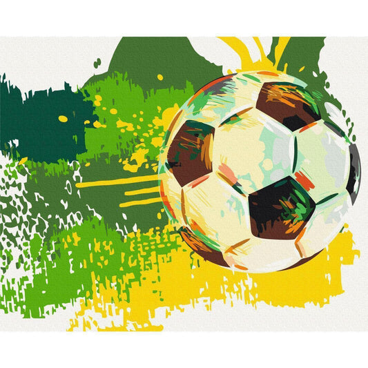 Malen nach Zahlen - Football Emotions