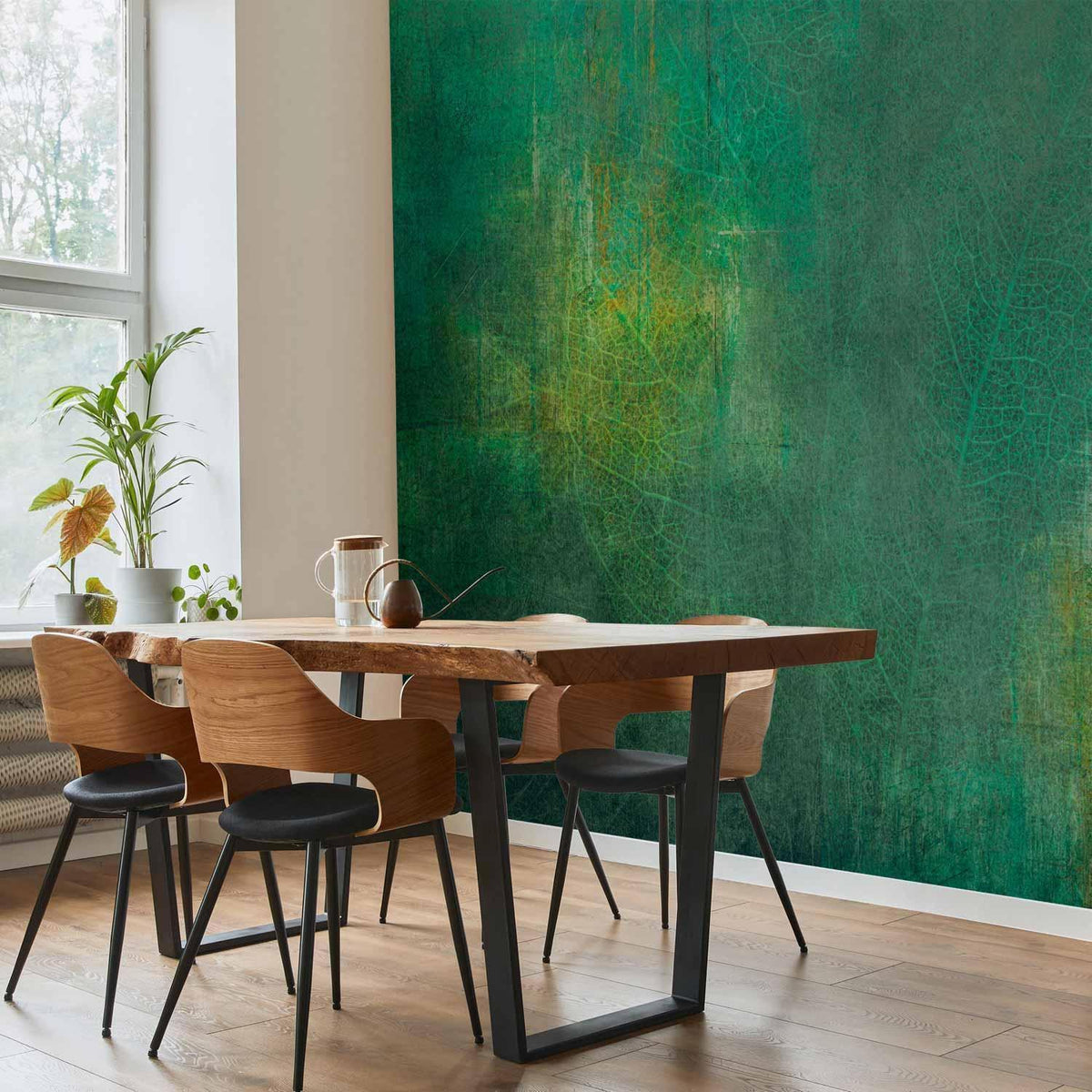 Fototapete - Green color explosion