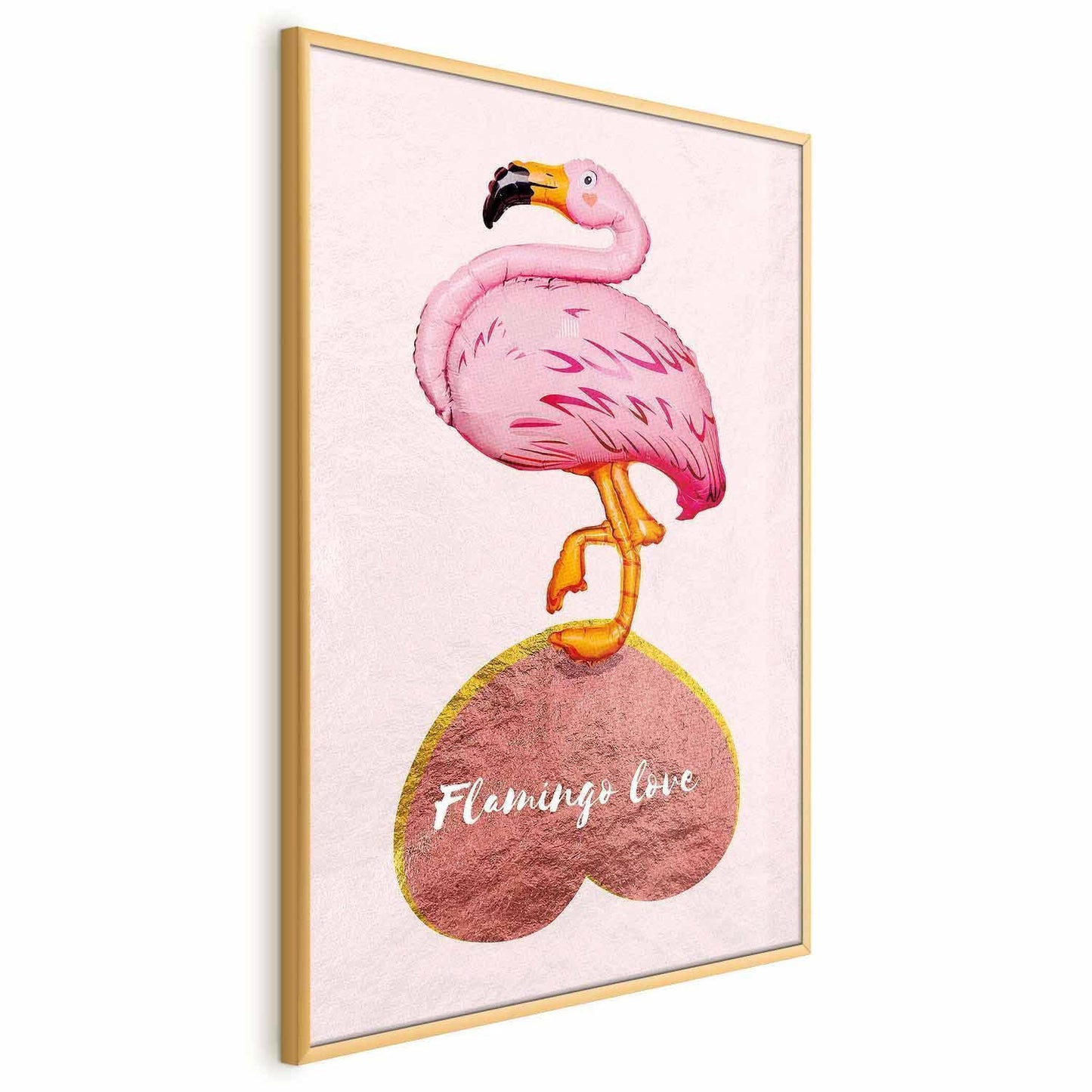 Poster - Flamingo in Love Artgeist