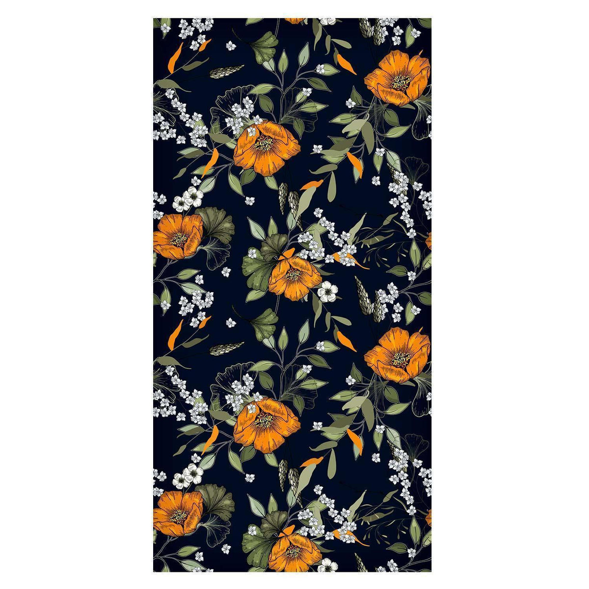 Tapete - Orange Bloom