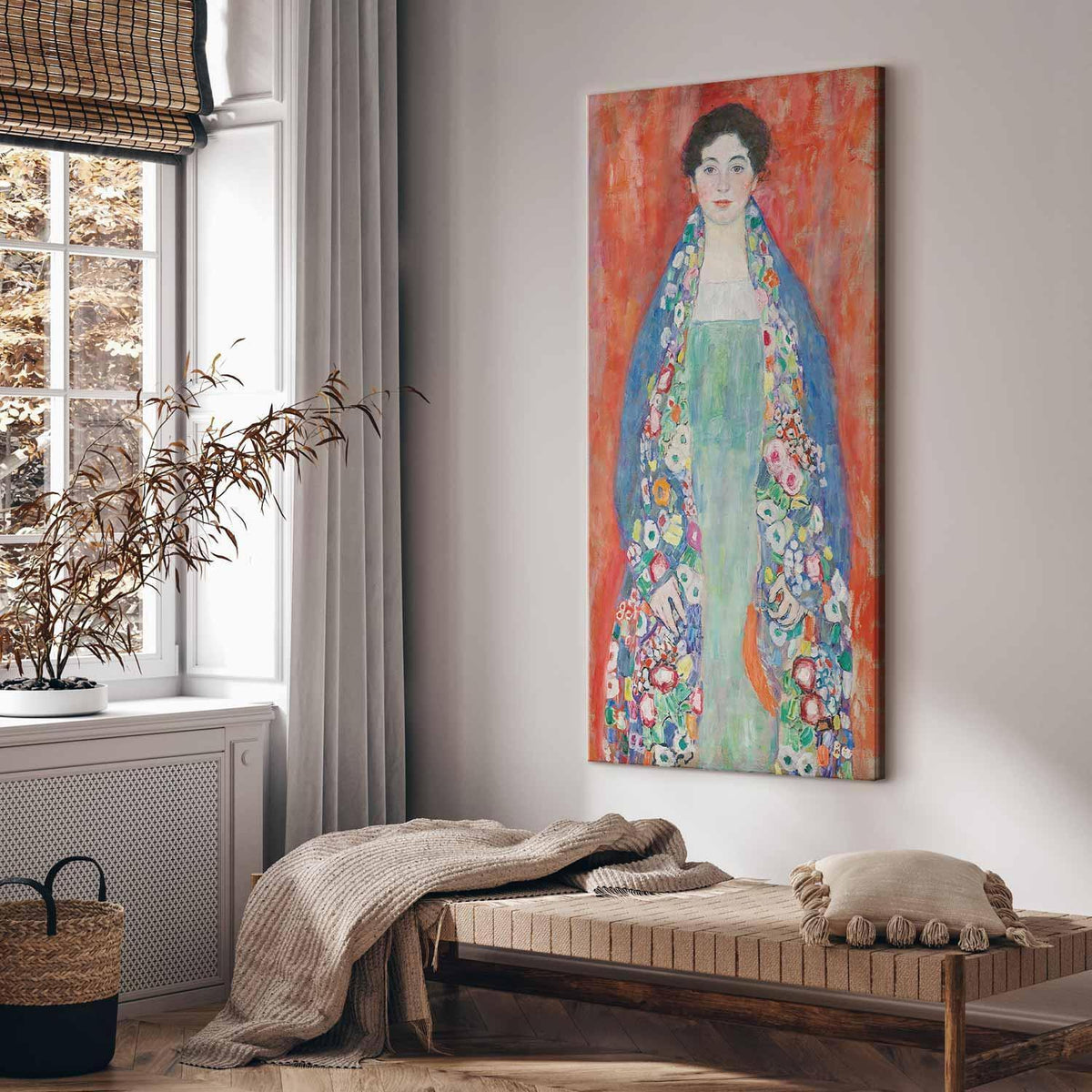 Wandbild XXL - Gustav Klimt – Portrait of Fräulein Lieser