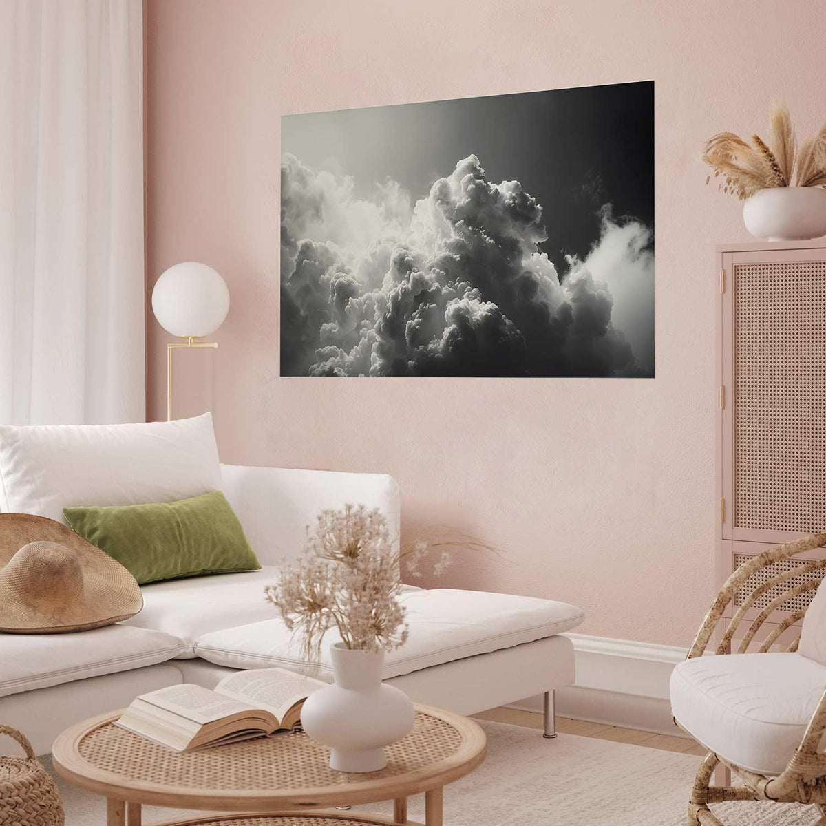 Poster - Extraordinary Phenomenon: The Sun Illuminating Dark Clouds