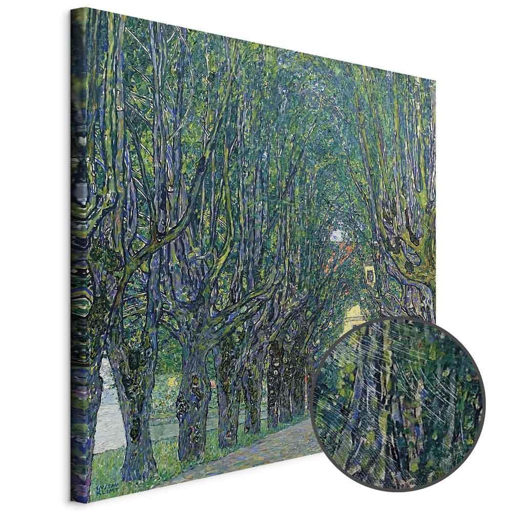 Leinwandbild - Gustav Klimt – Avenue in the Park of Schloss Kammer