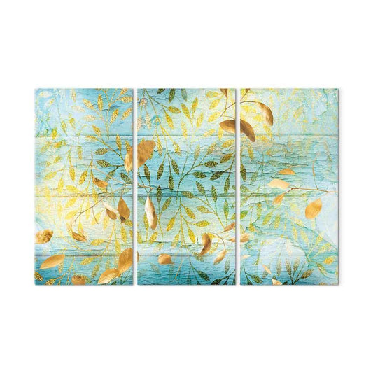 Leinwandbild - Golden Harvest (3 Parts)