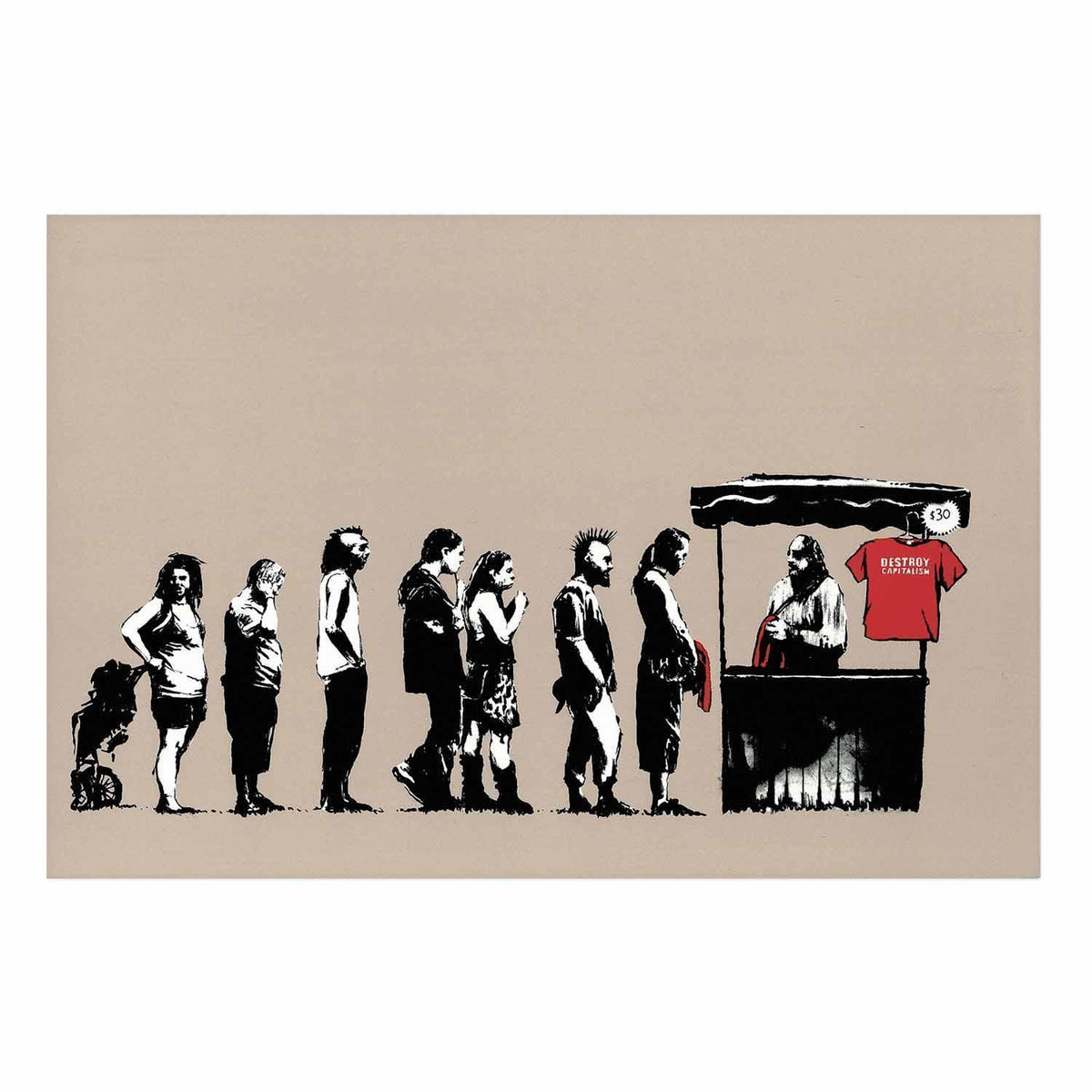Poster - Destroy Capitalism