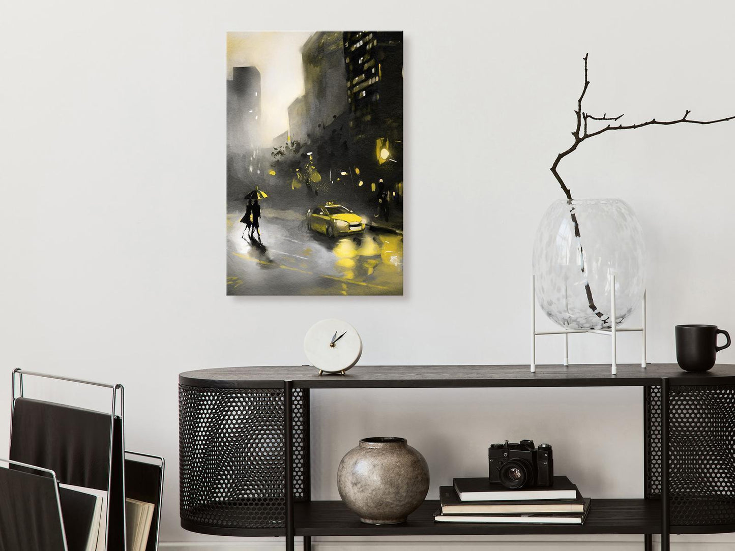 wandbild - City Glow