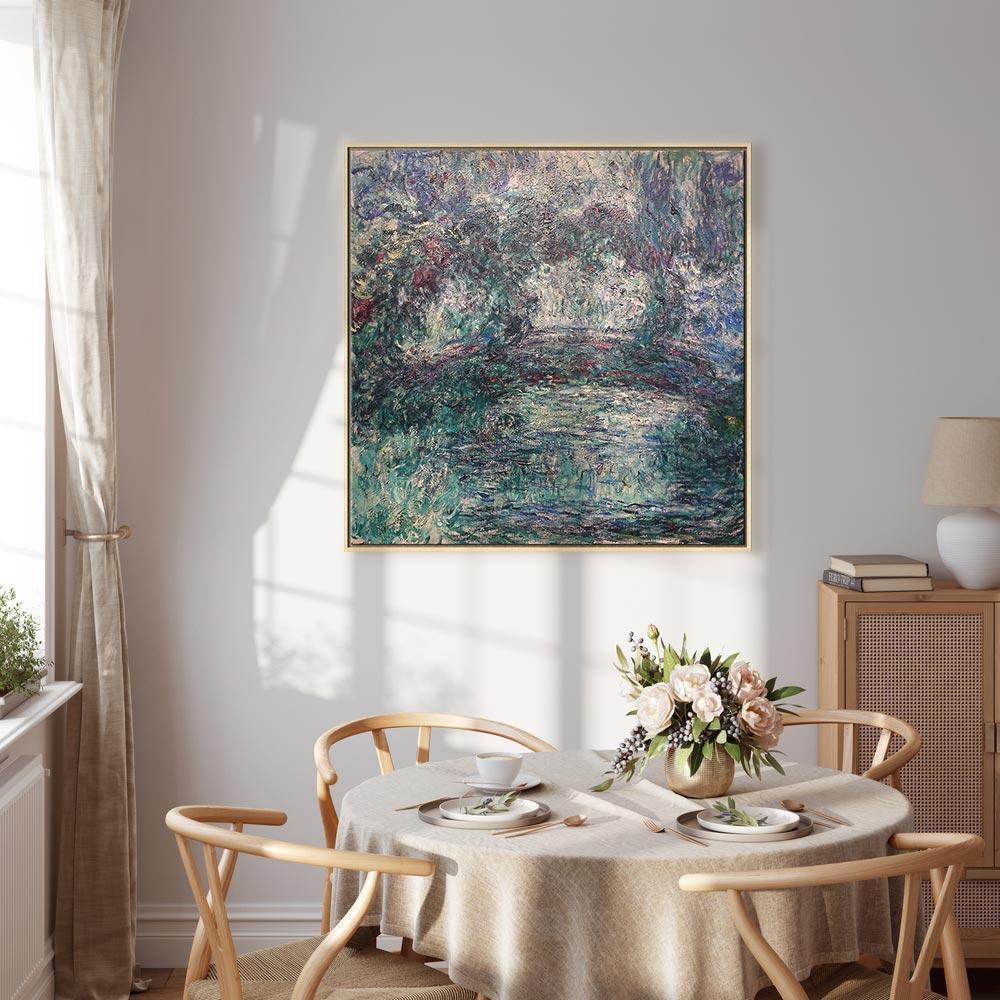 Leinwandbild - Claude Monet – The Japanese Bridge