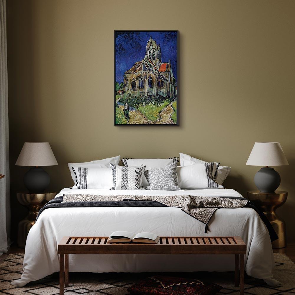 Leinwandbild - Vincent van Gogh – Church at Auvers