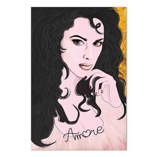 Leinwandbild - Amore Mio (1 Part) Vertical