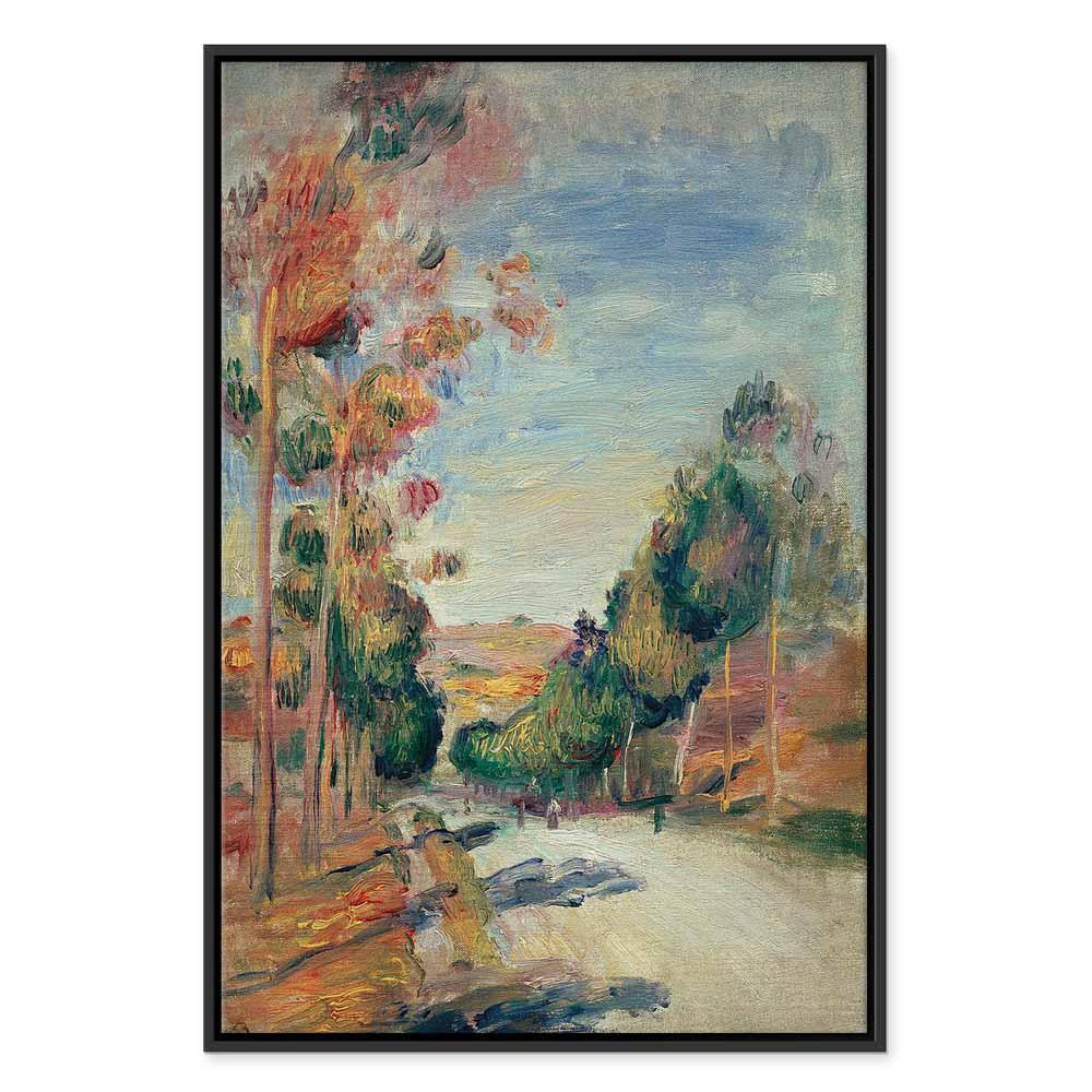 Leinwandbild - Pierre-Auguste Renoir – Paysage d'Essoyes